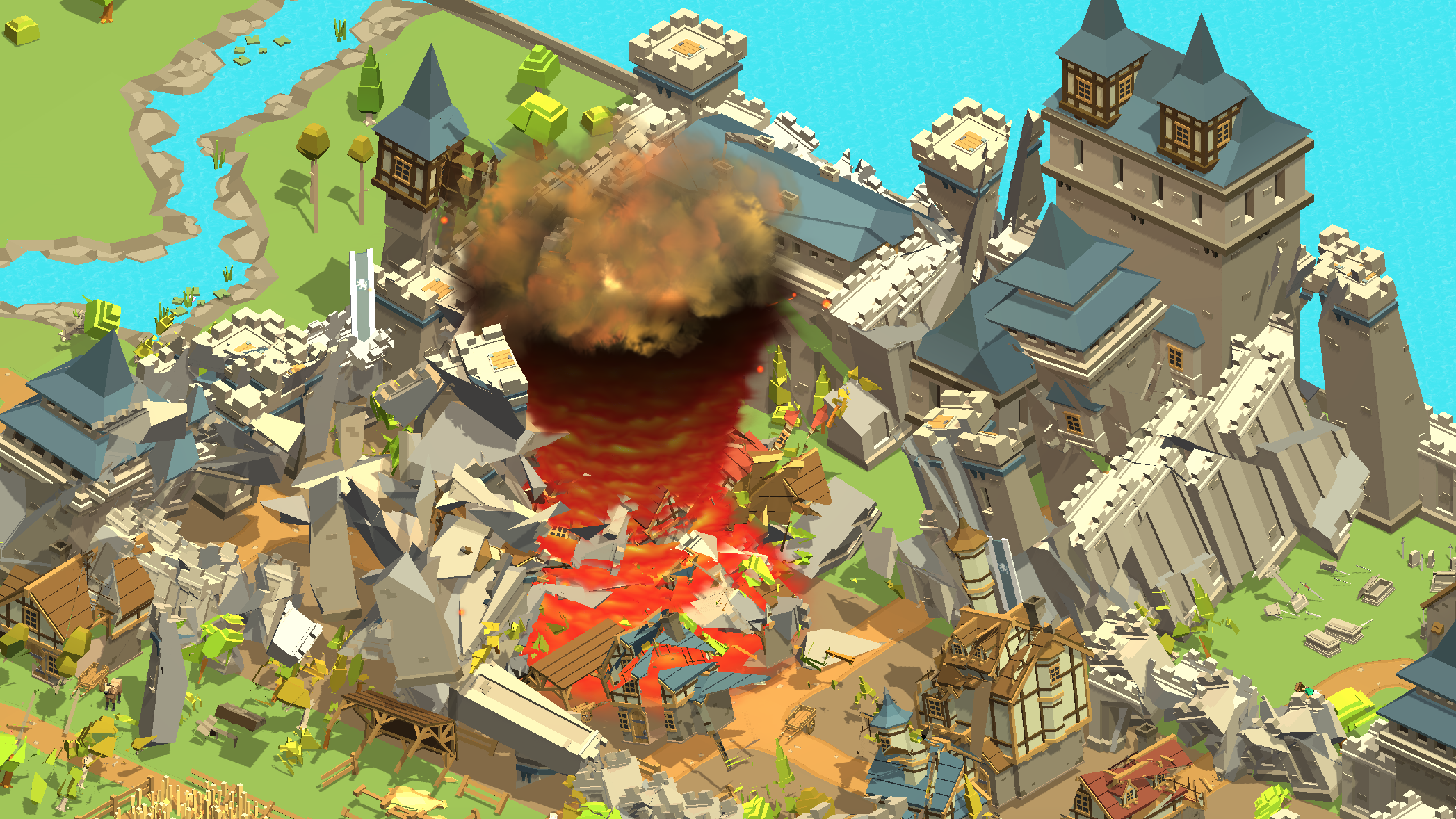 اسکرین شات 8 بازی Holein Tornado io eating game