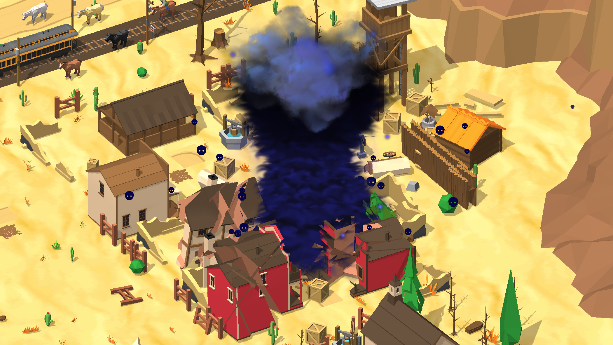 اسکرین شات 4 بازی Holein Tornado io eating game