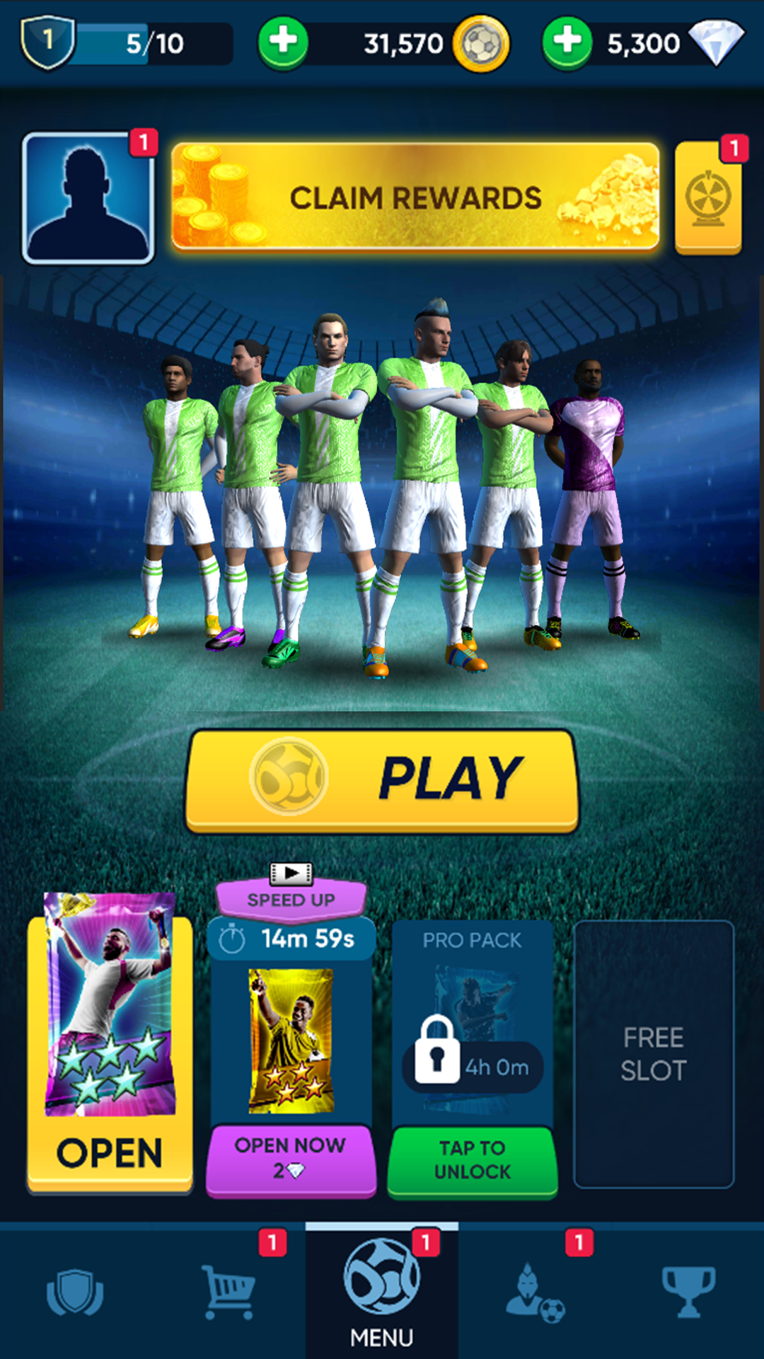اسکرین شات 6 بازی SOCCER Kicks - Stars Strike 24