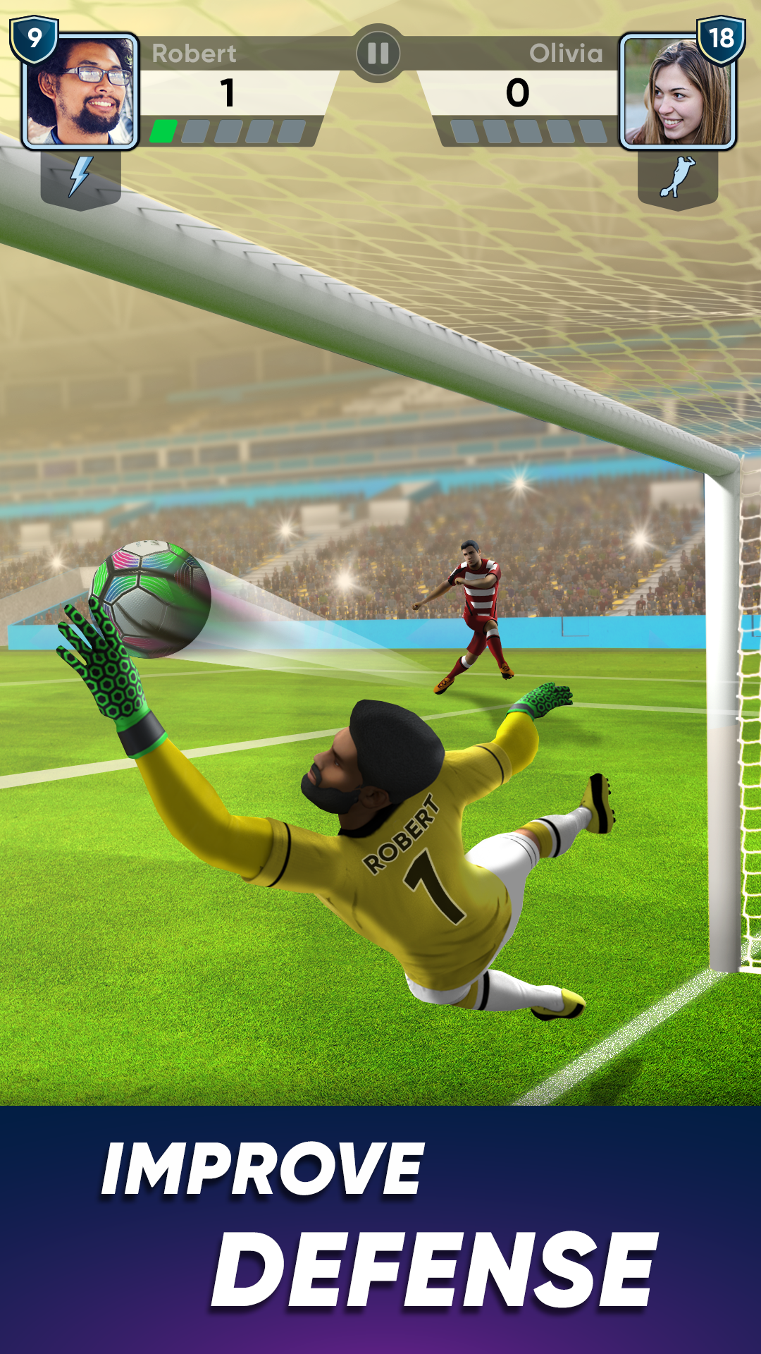 اسکرین شات 4 بازی SOCCER Kicks - Stars Strike 24