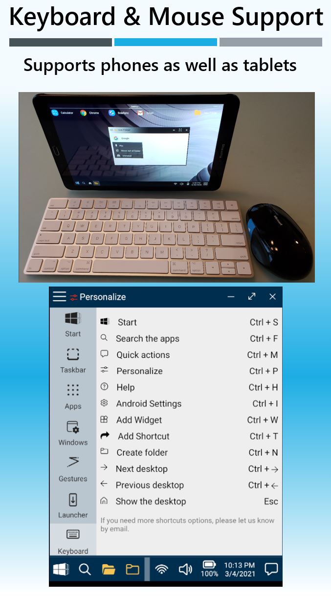 اسکرین شات 5 برنامه Win-X Launcher