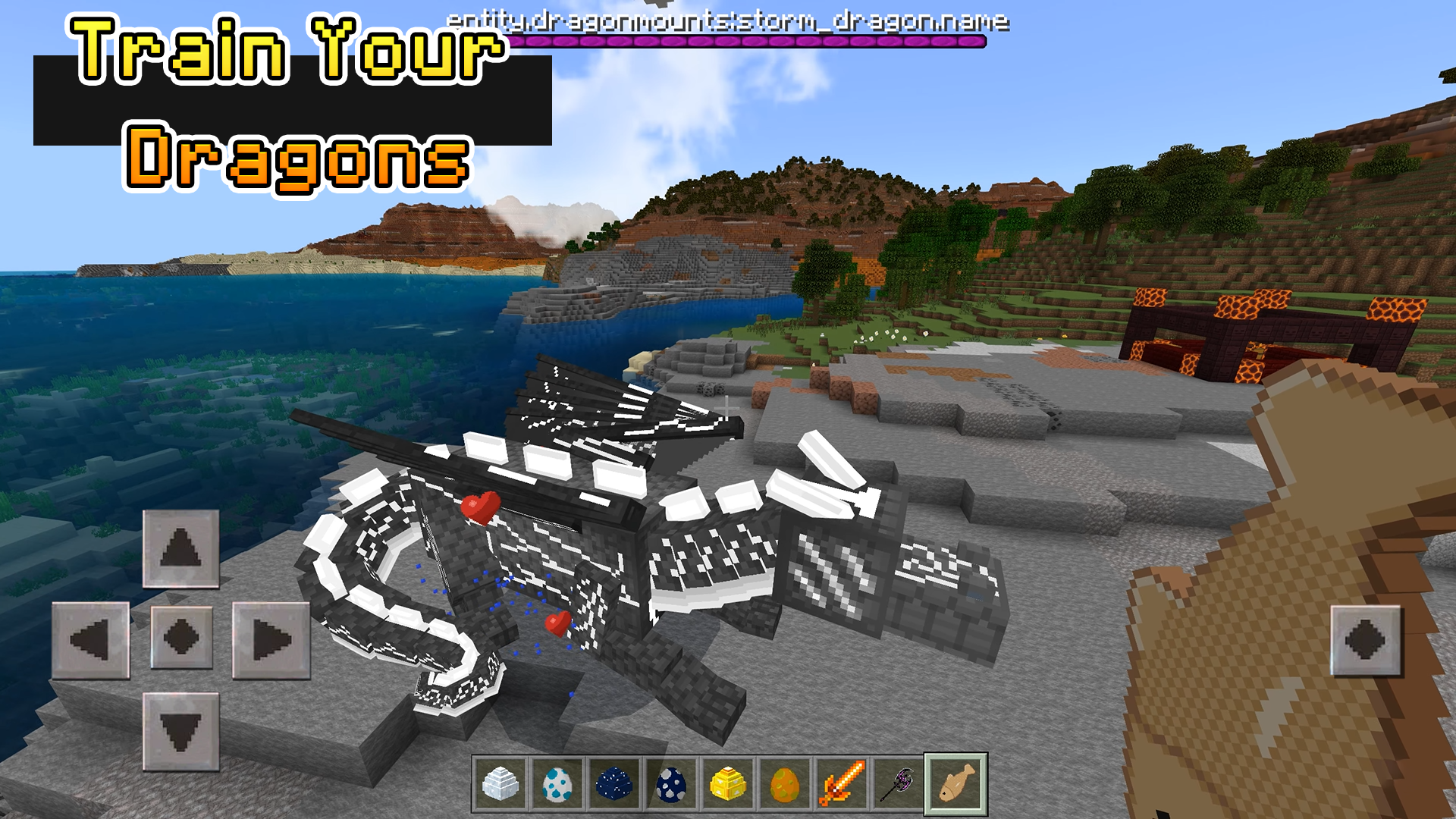 اسکرین شات 4 برنامه Dragon Mods for Minecraft PE