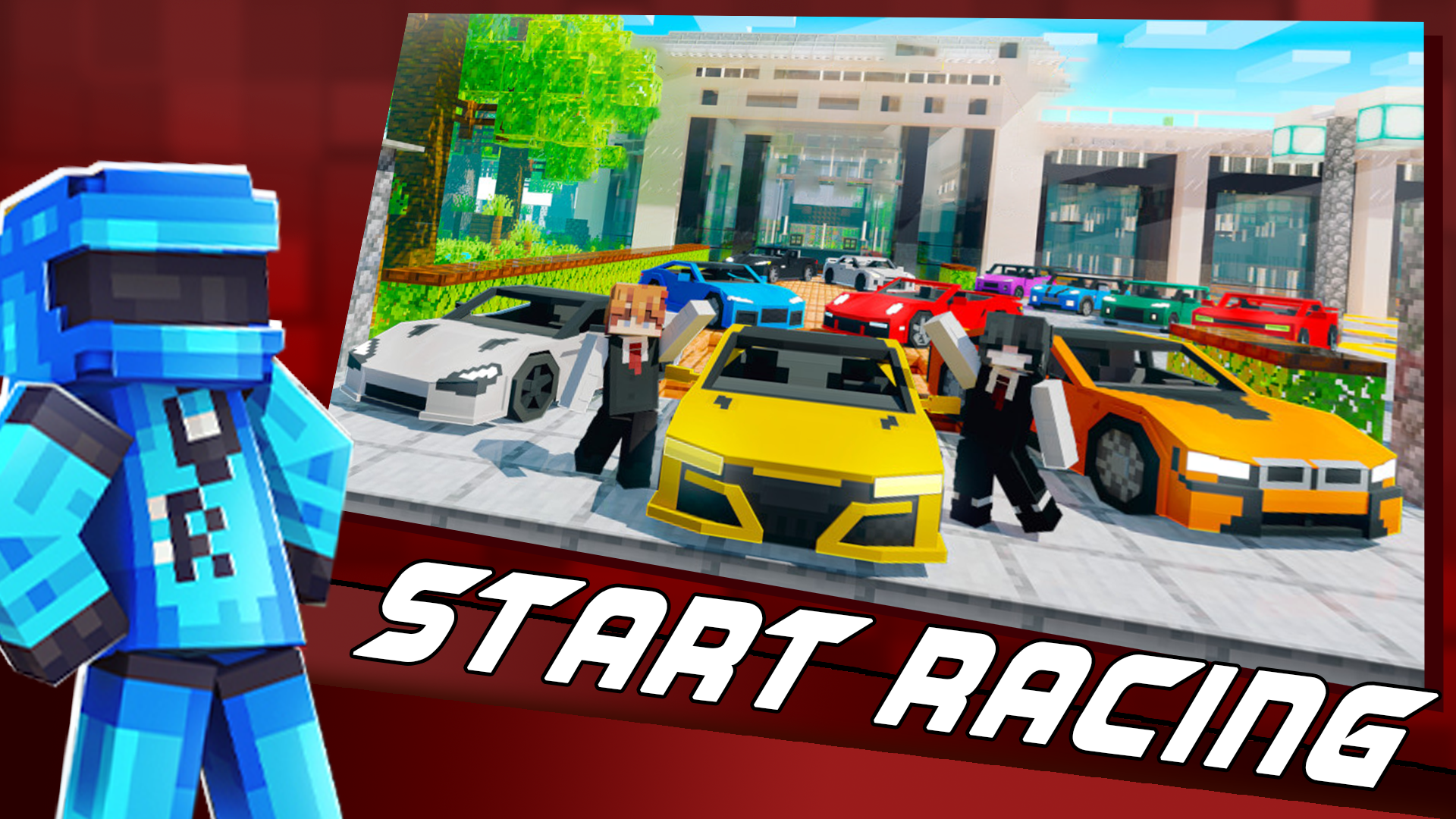 اسکرین شات 1 برنامه Cars Mod for Minecraft PE