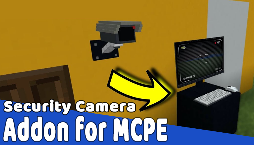 اسکرین شات 4 برنامه Security Camera Mod Minecraft