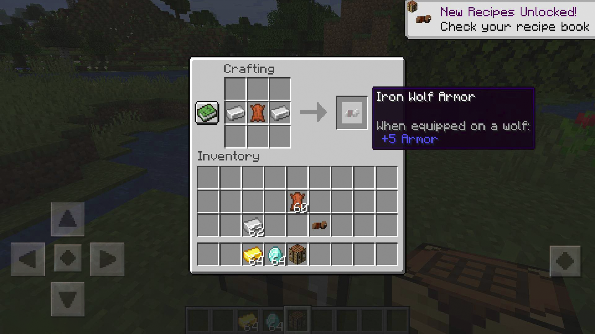 اسکرین شات 8 برنامه Wolf Armor Mod for Minecraft