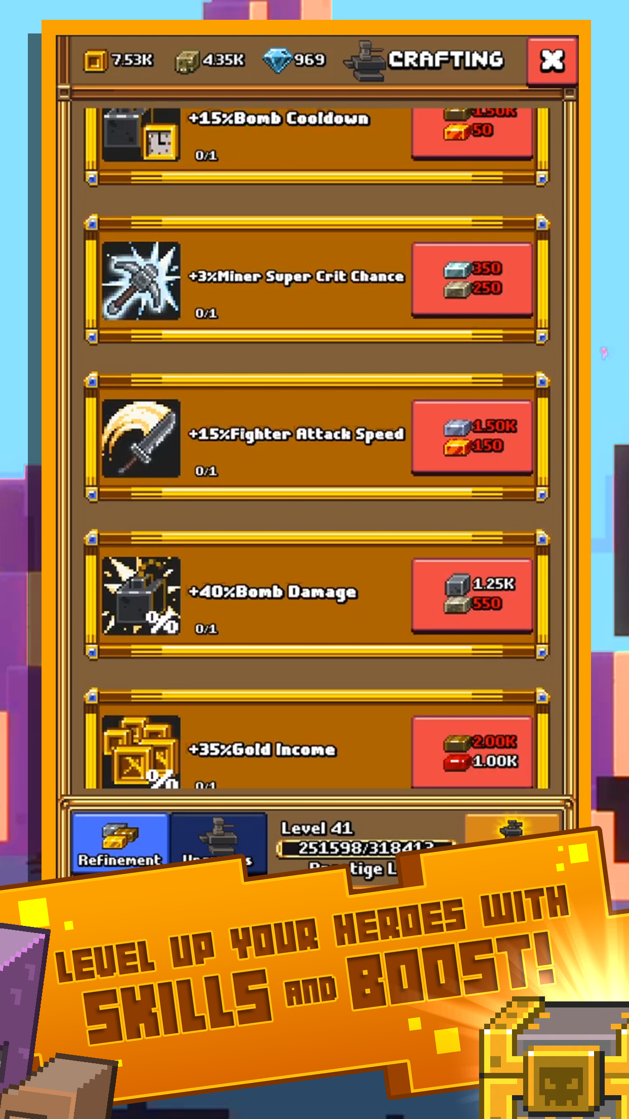 اسکرین شات 4 بازی Idle Mine RPG