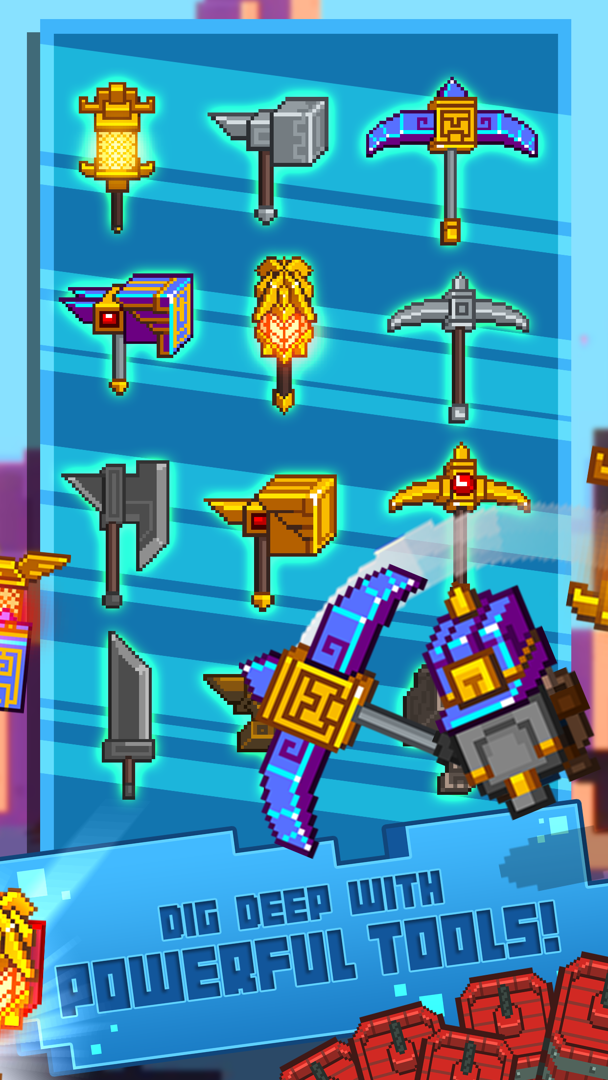 اسکرین شات 2 بازی Idle Mine RPG