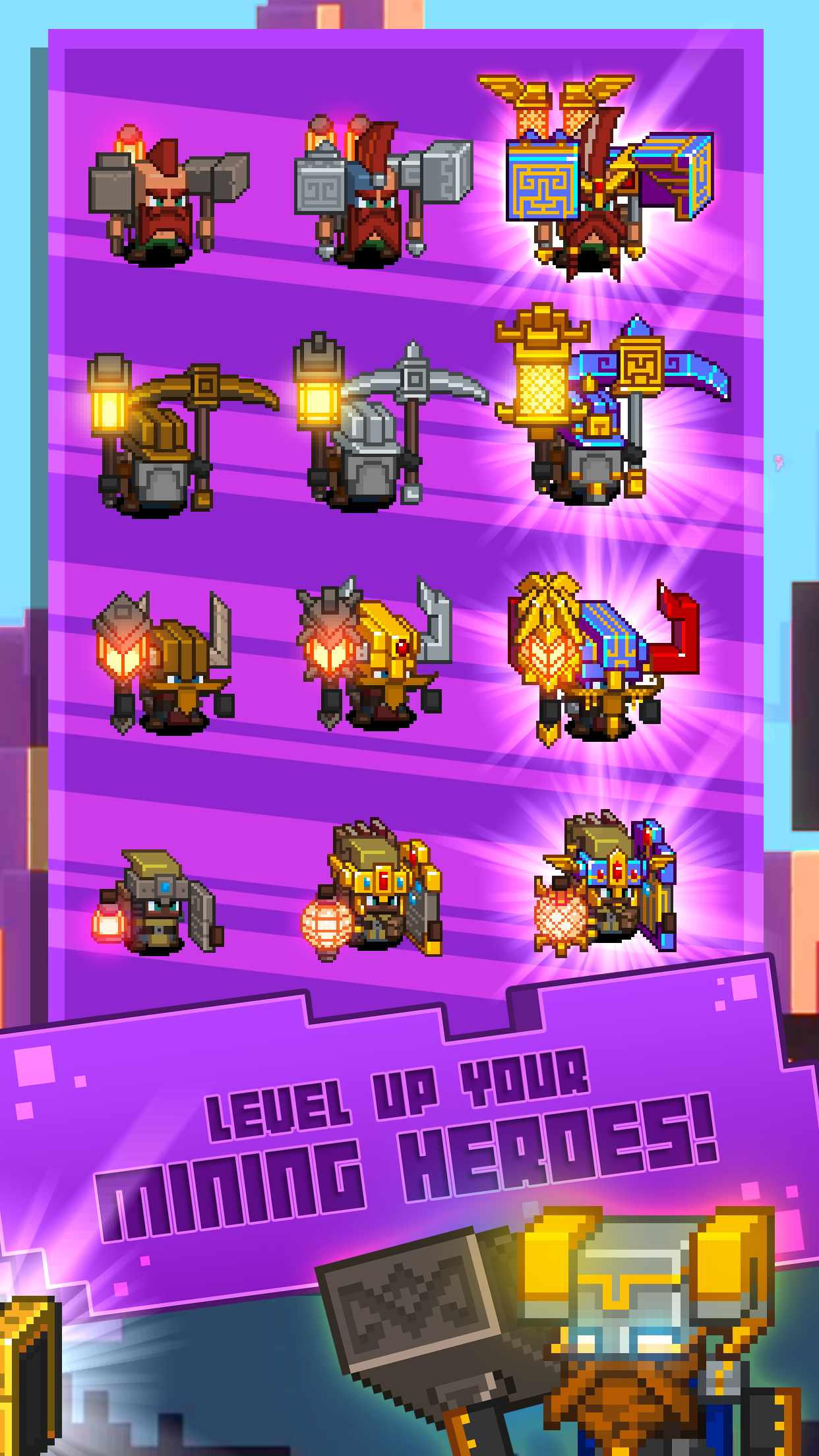 اسکرین شات 5 بازی Idle Mine RPG