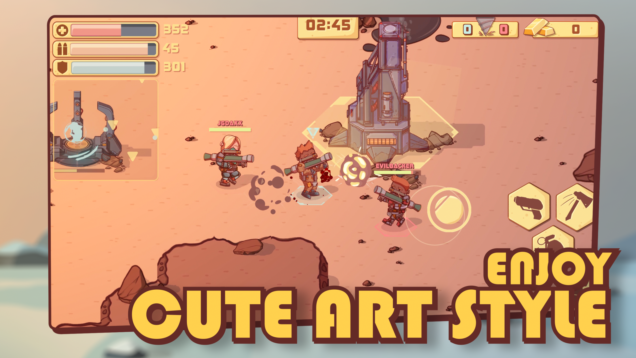 اسکرین شات 6 بازی Resource War: soul squad alpha
