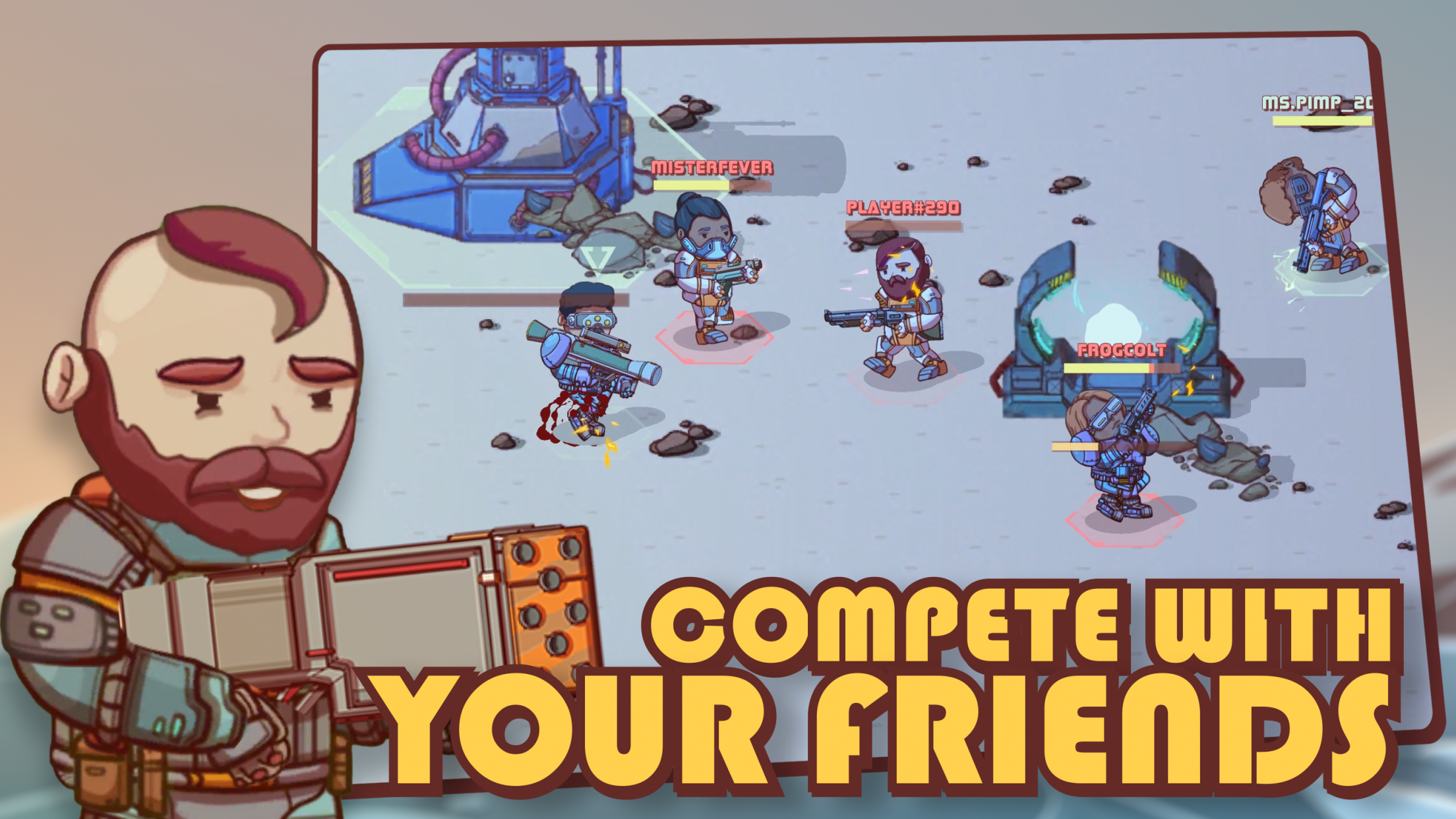 اسکرین شات 5 بازی Resource War: soul squad alpha