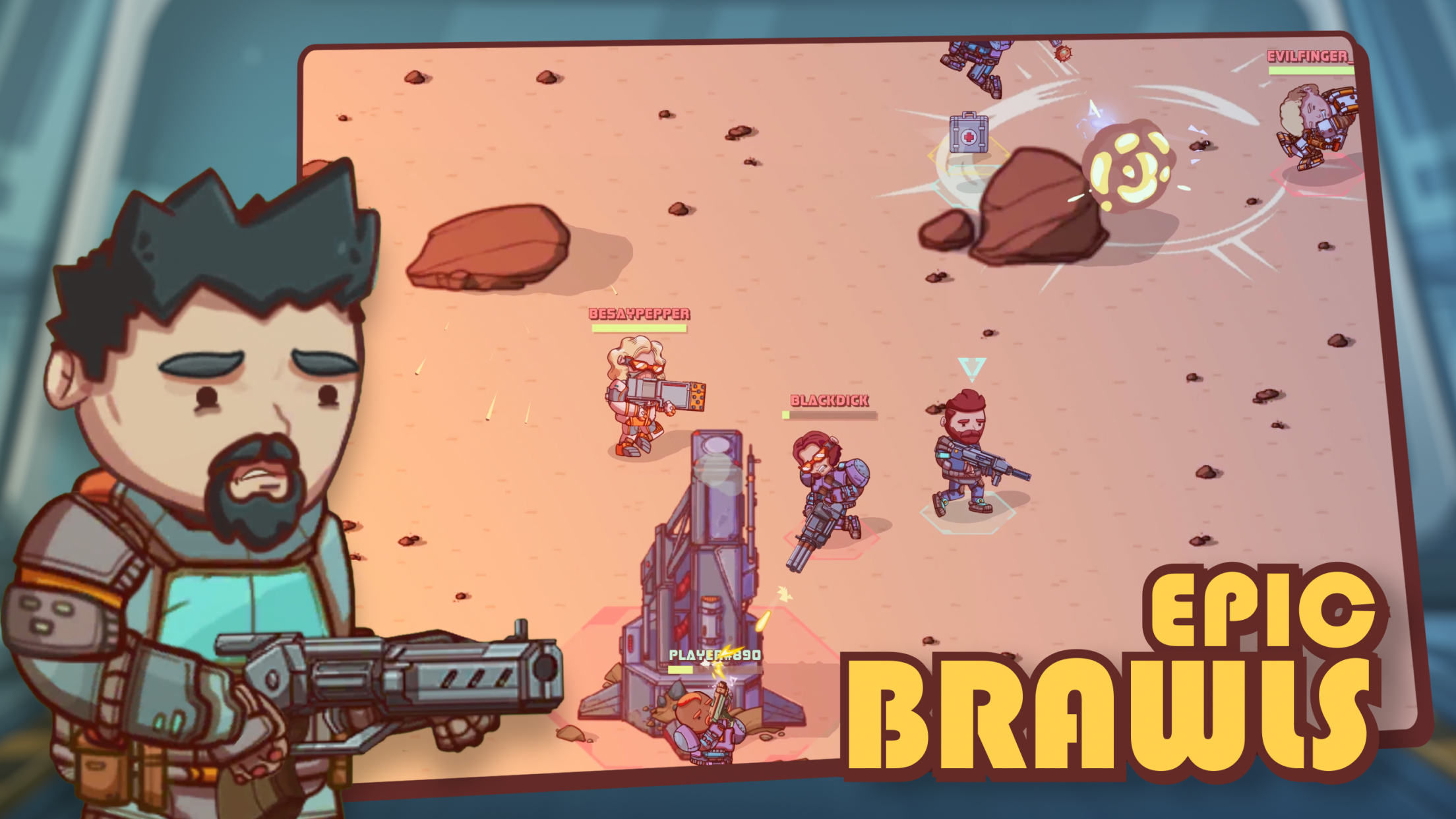 اسکرین شات 1 بازی Resource War: soul squad alpha
