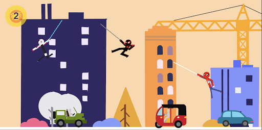 اسکرین شات 7 بازی How to be Spider Stickman