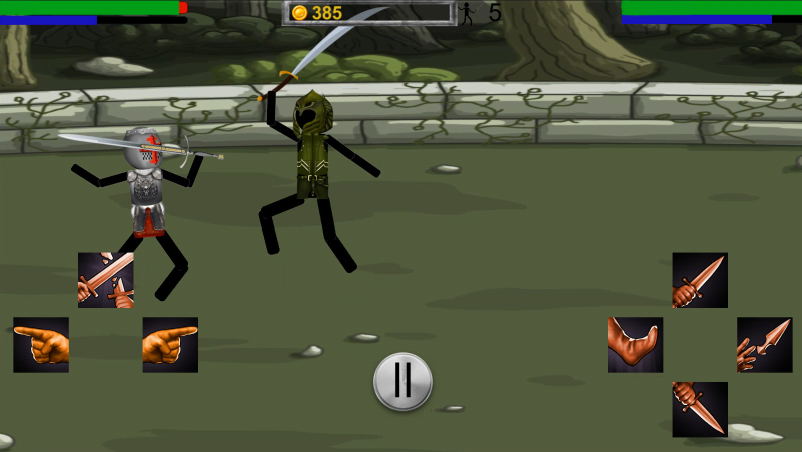 اسکرین شات 3 بازی Stickman Sword Duel