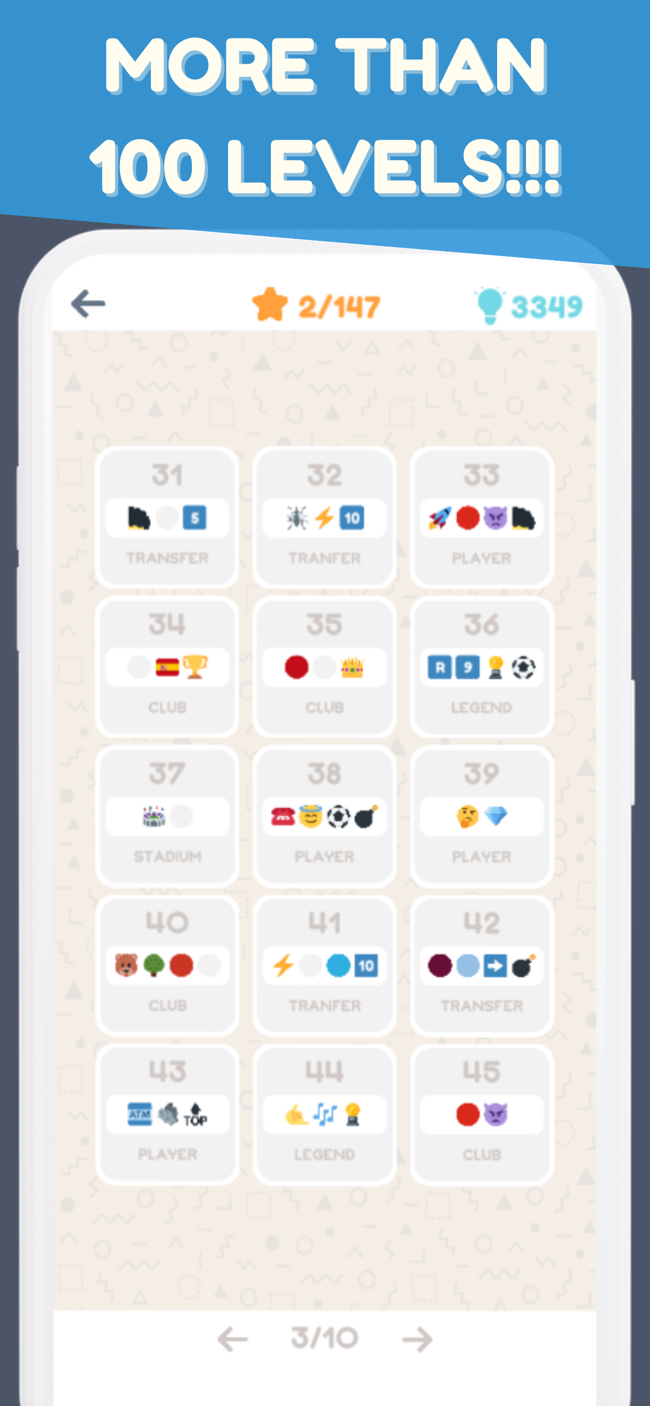 اسکرین شات 6 بازی Emoji Quiz Football 2025