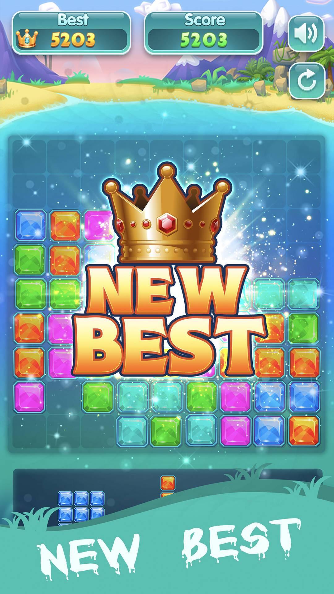 اسکرین شات 4 بازی Block Puzzle Jewel-Classic&Fun