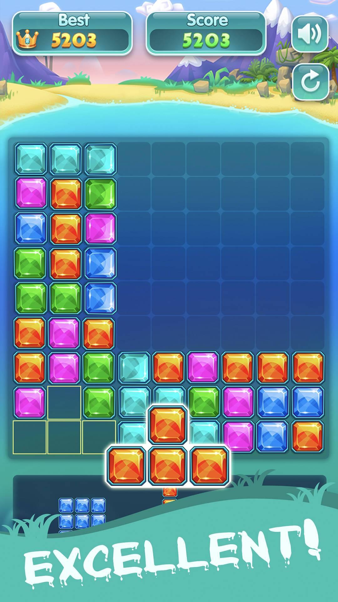 اسکرین شات 3 بازی Block Puzzle Jewel-Classic&Fun