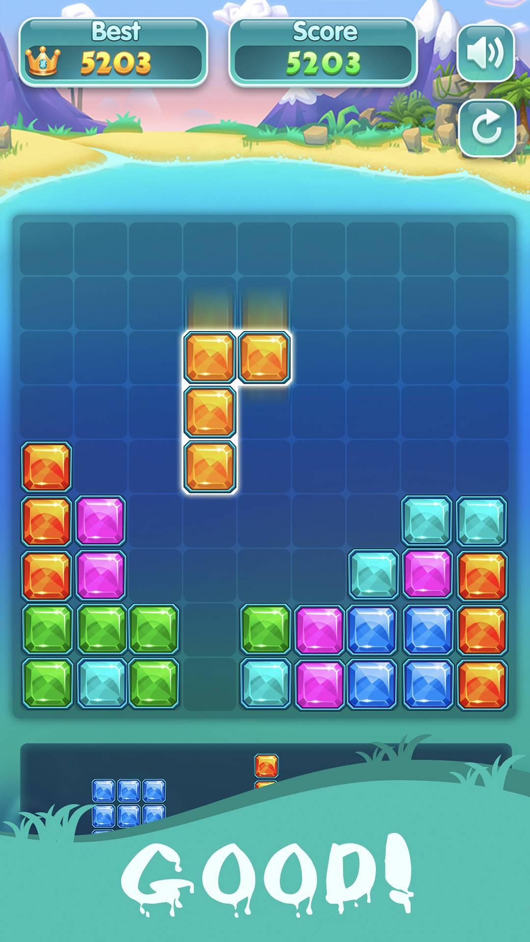 اسکرین شات 2 بازی Block Puzzle Jewel-Classic&Fun