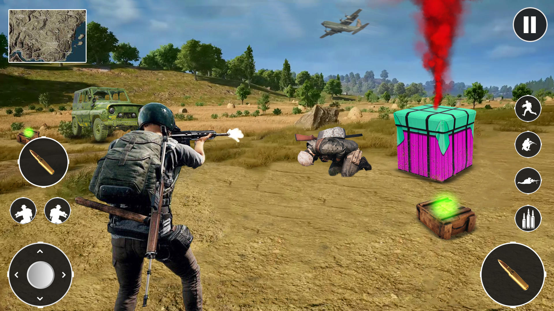 اسکرین شات 1 بازی Ops war fighter gun games 3d