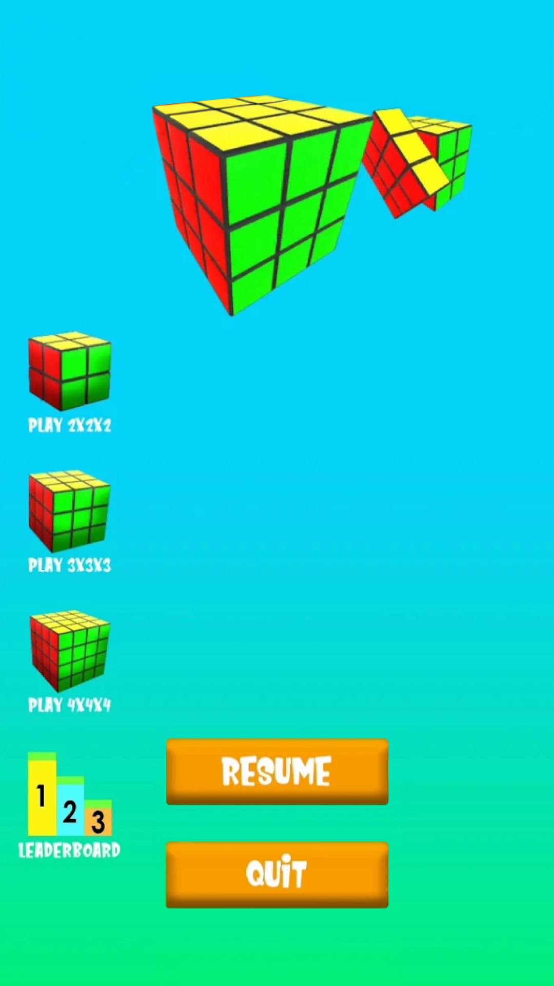 اسکرین شات 1 بازی Cube 3D - Cube Puzzle