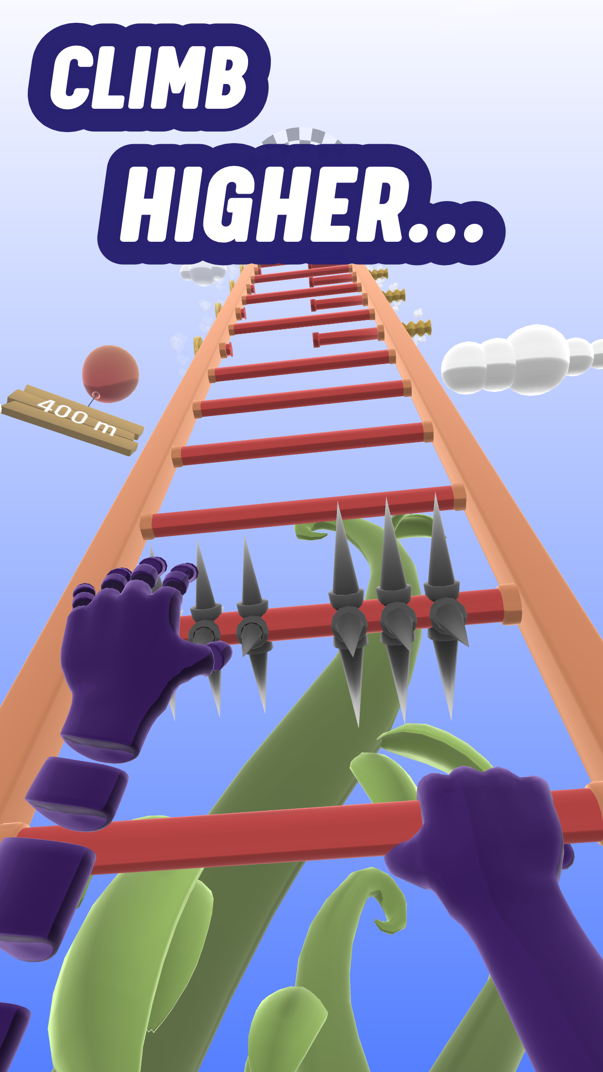 اسکرین شات 1 بازی Climb the Ladder