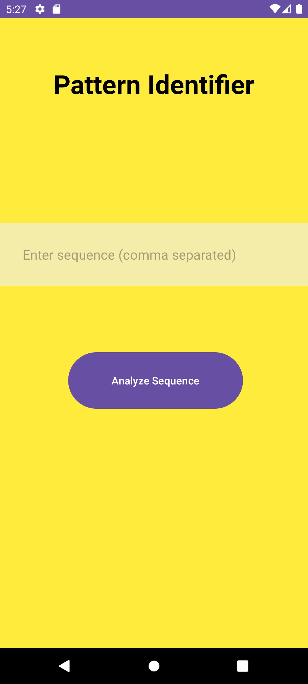 اسکرین شات 3 بازی Pattern Indentifier App