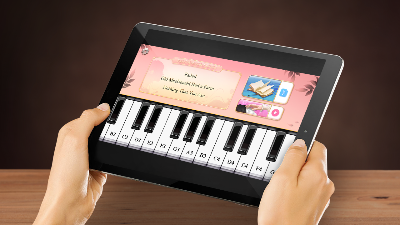 اسکرین شات 7 برنامه Piano Master Pink: Keyboards