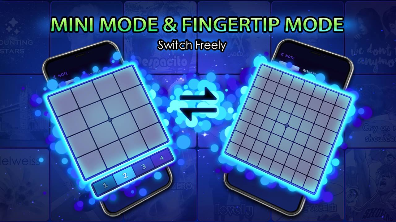 اسکرین شات 3 برنامه Piano Pads - Beat Maker Lights