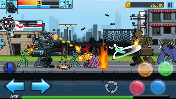 اسکرین شات 2 بازی Anger of Stick 4 : Reboot