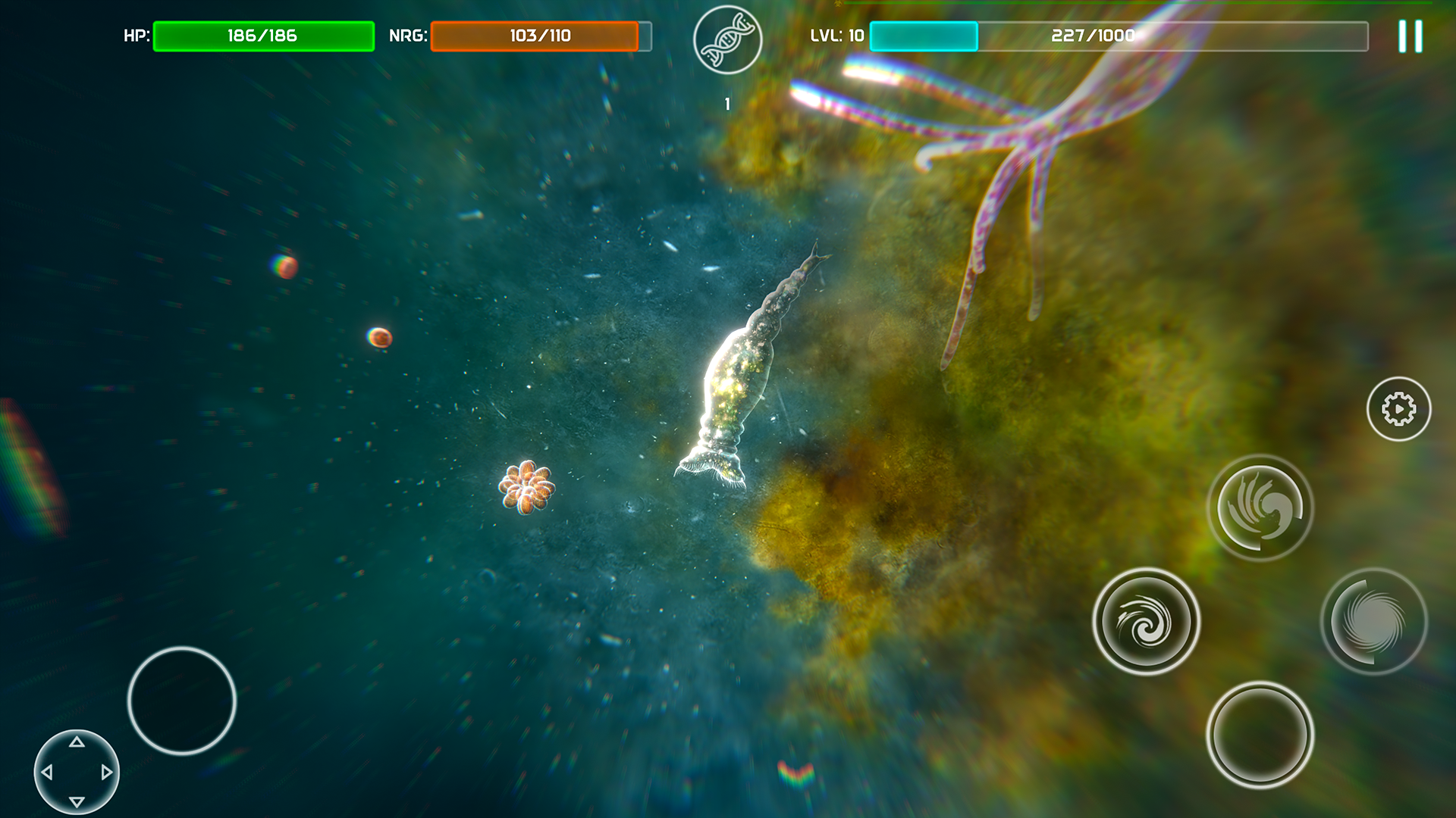 اسکرین شات 5 بازی Bionix: Spore Evolution Sim 3D