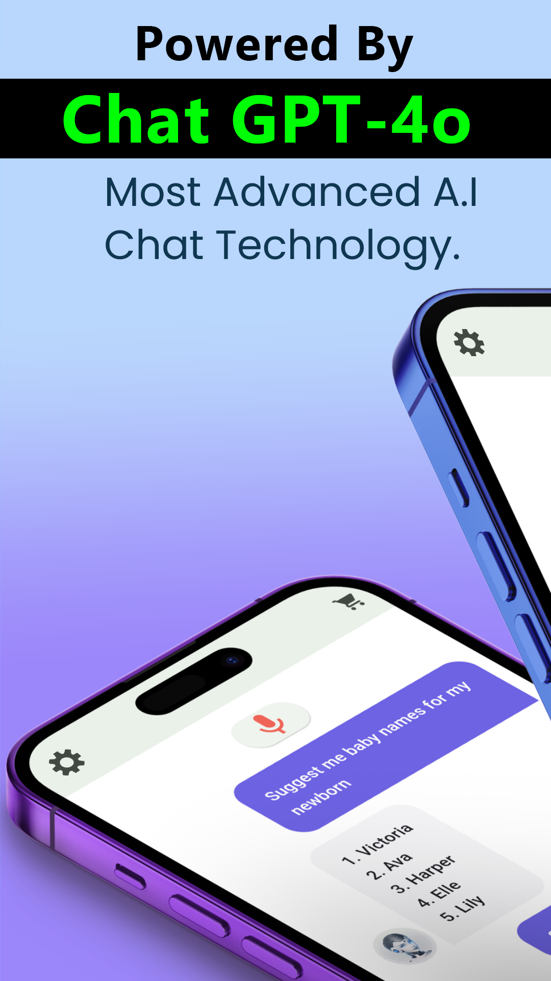 اسکرین شات 1 برنامه AI Voice Chat Bot: Open Wisdom