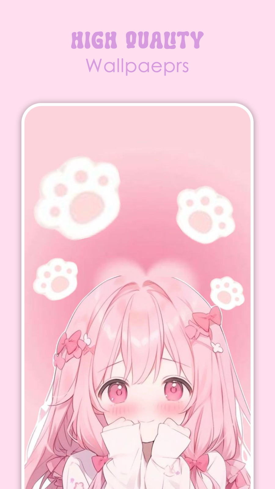 اسکرین شات 6 برنامه Kawaii Aesthetic Wallpapers