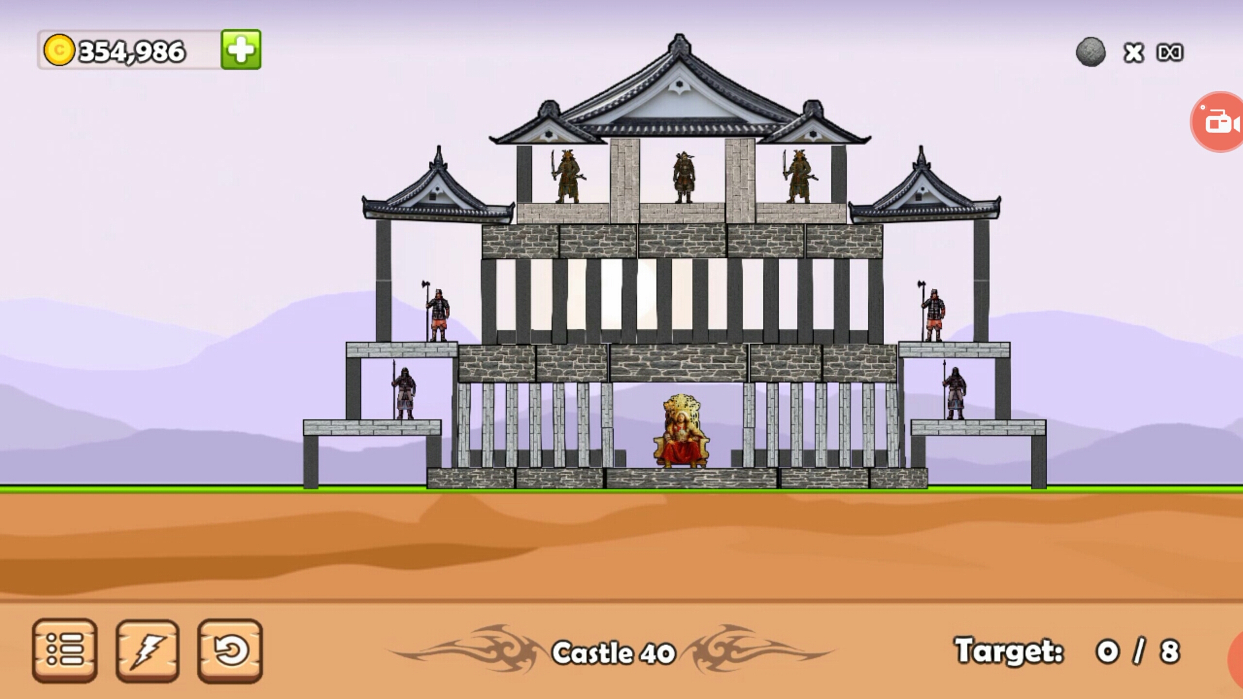 اسکرین شات 8 بازی Castle Destruction