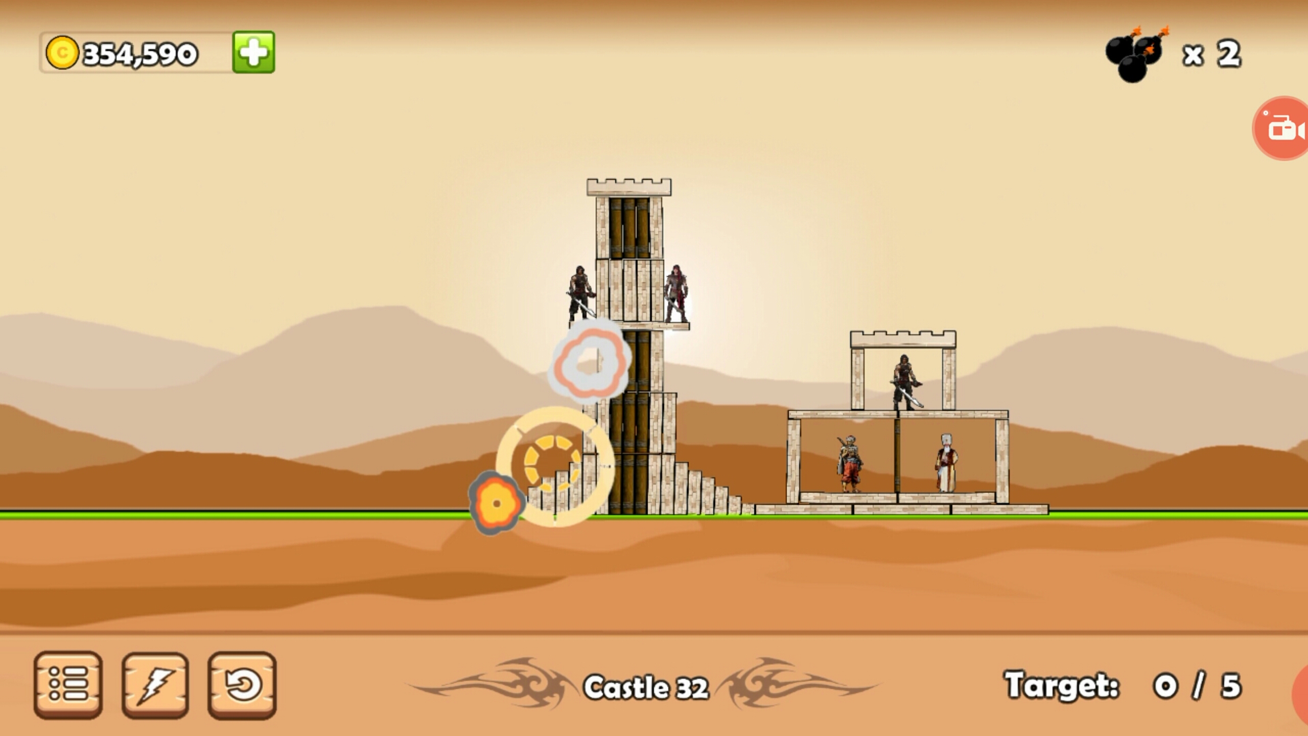 اسکرین شات 7 بازی Castle Destruction
