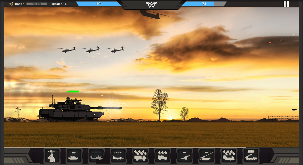 اسکرین شات 1 بازی Warzone Commander