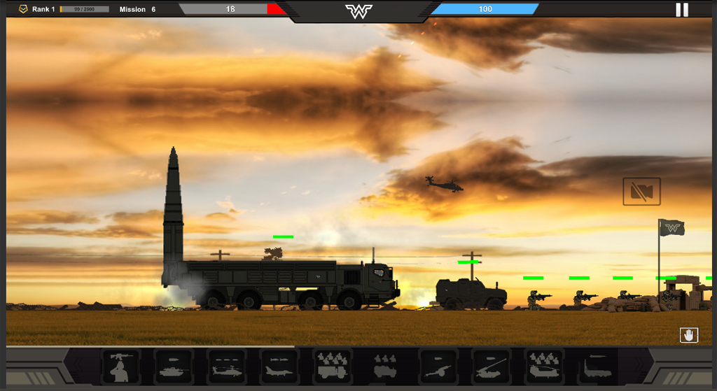 اسکرین شات 2 بازی Warzone Commander