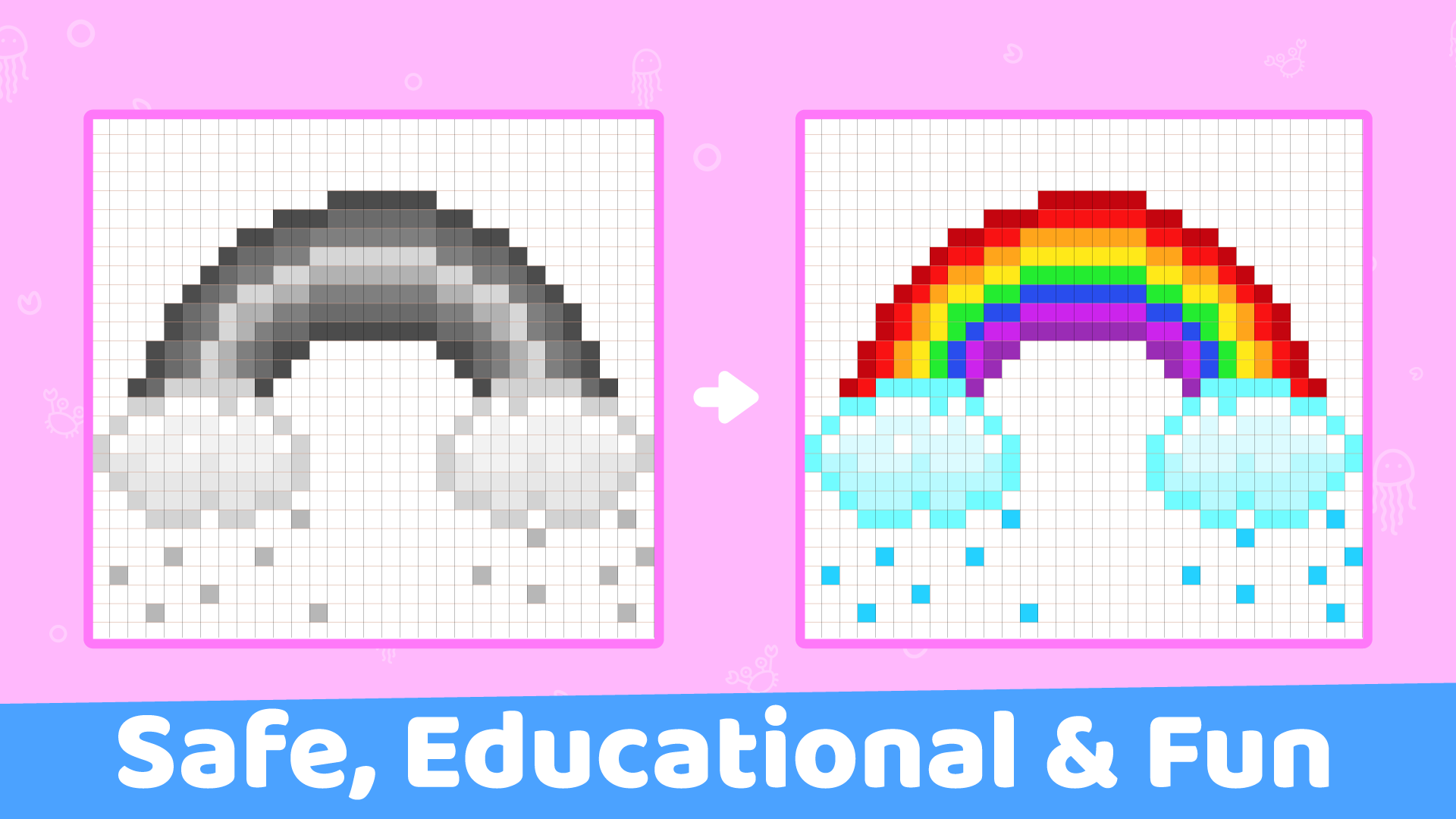 اسکرین شات 7 بازی Kids Pixel Art Coloring Games