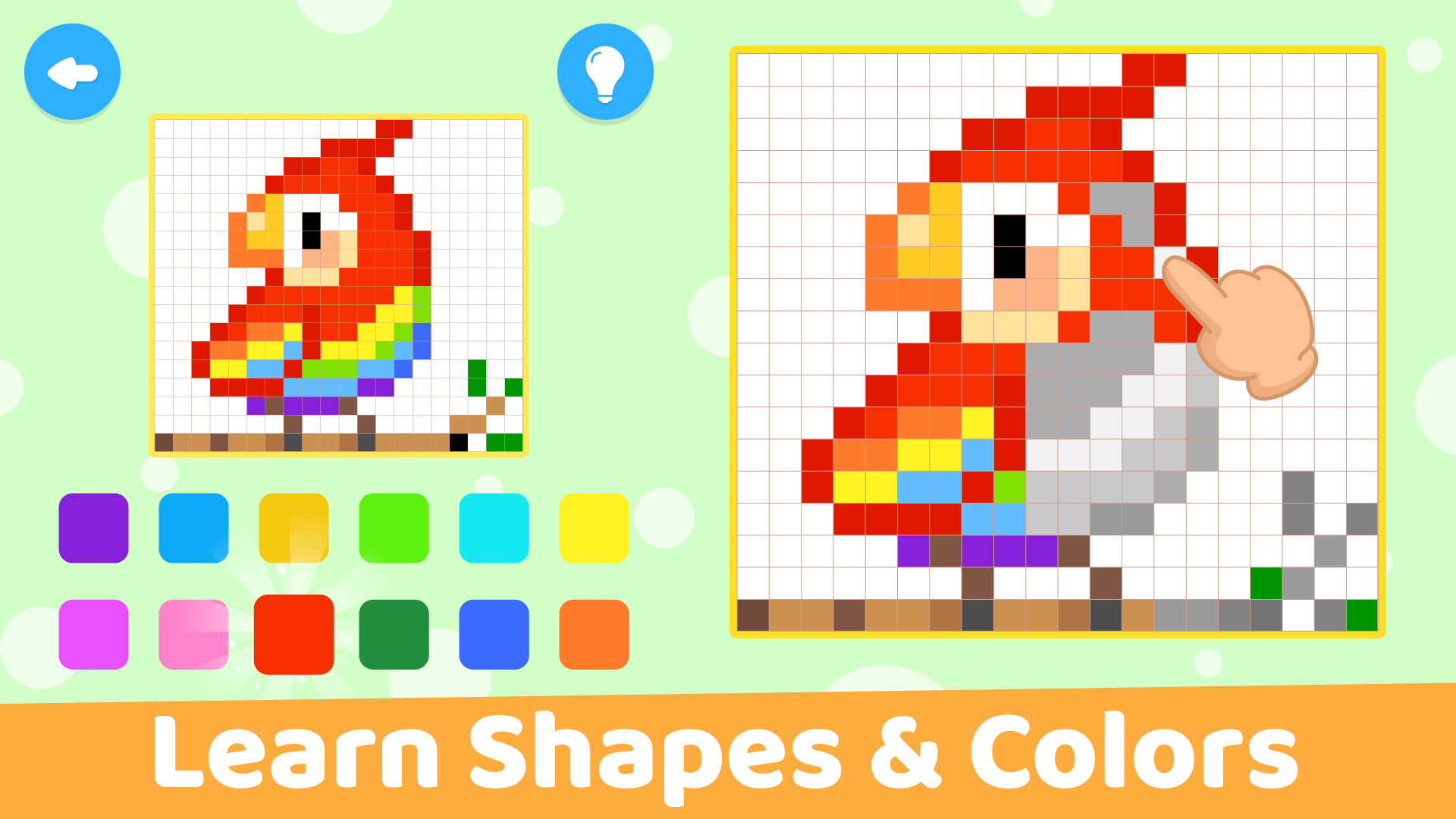 اسکرین شات 1 بازی Kids Pixel Art Coloring Games