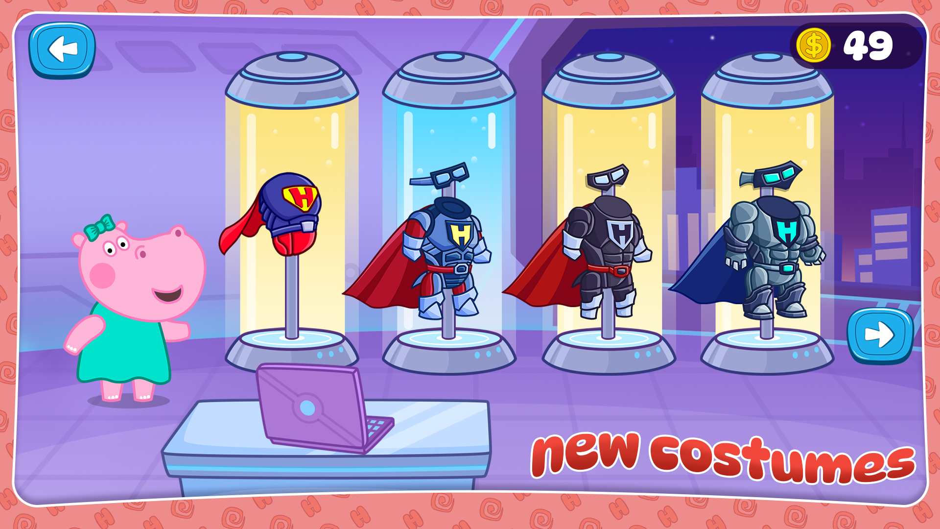 اسکرین شات 6 بازی Superhero for Kids