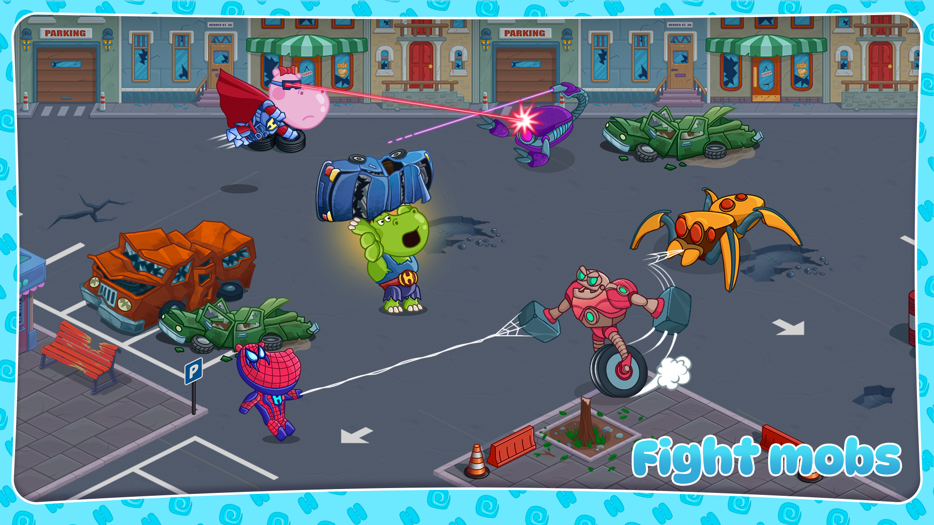 اسکرین شات 4 بازی Superhero for Kids