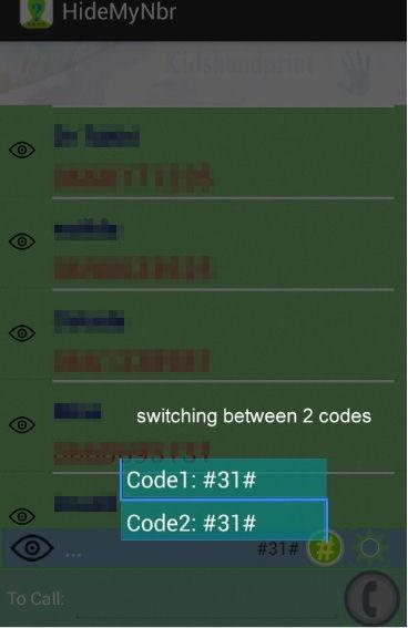 اسکرین شات 5 برنامه Hide My phone number