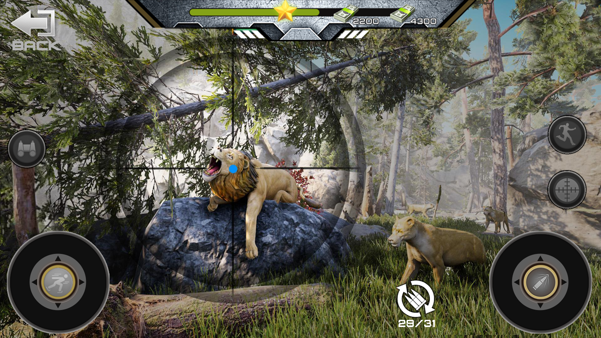 اسکرین شات 5 برنامه Deer Hunting Covert Sniper Hunter