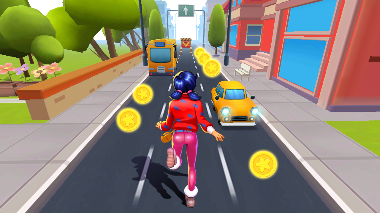 اسکرین شات 6 بازی Subway Lady Run