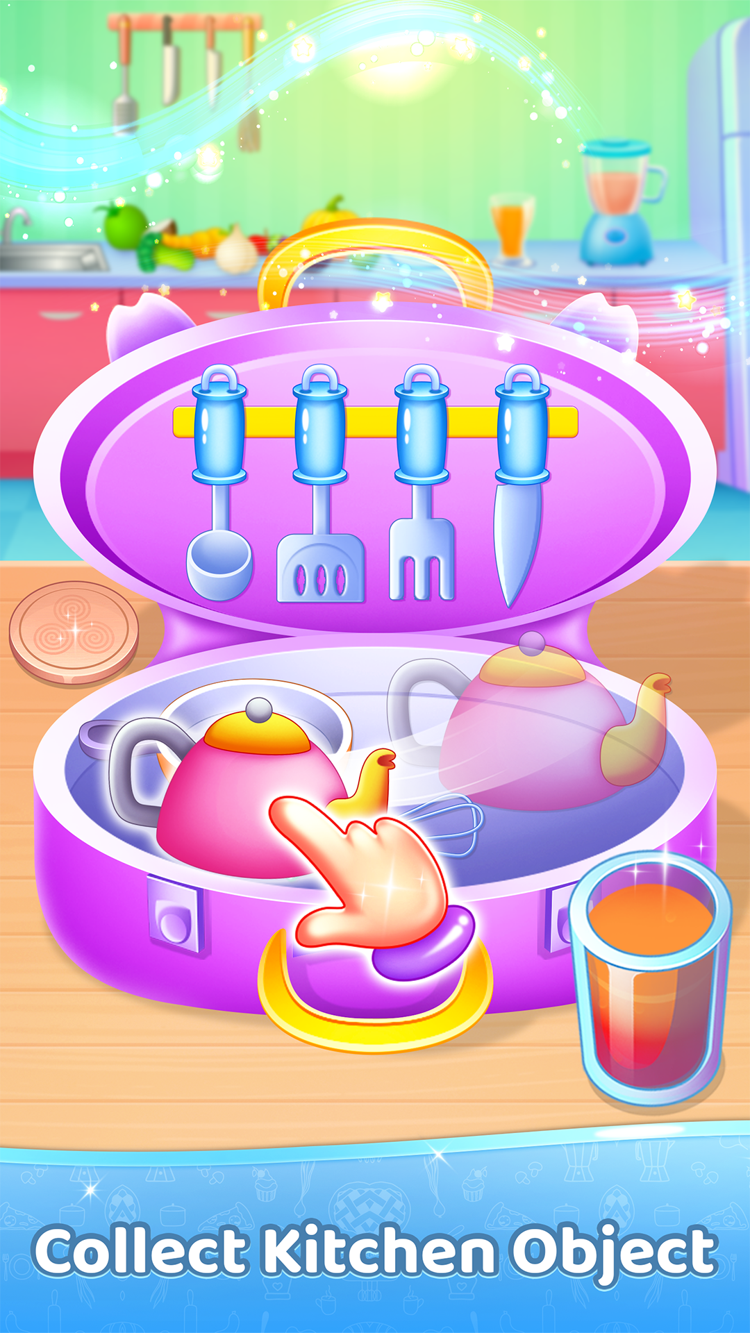 اسکرین شات 1 بازی Kitchen Set: Toy Cooking Games