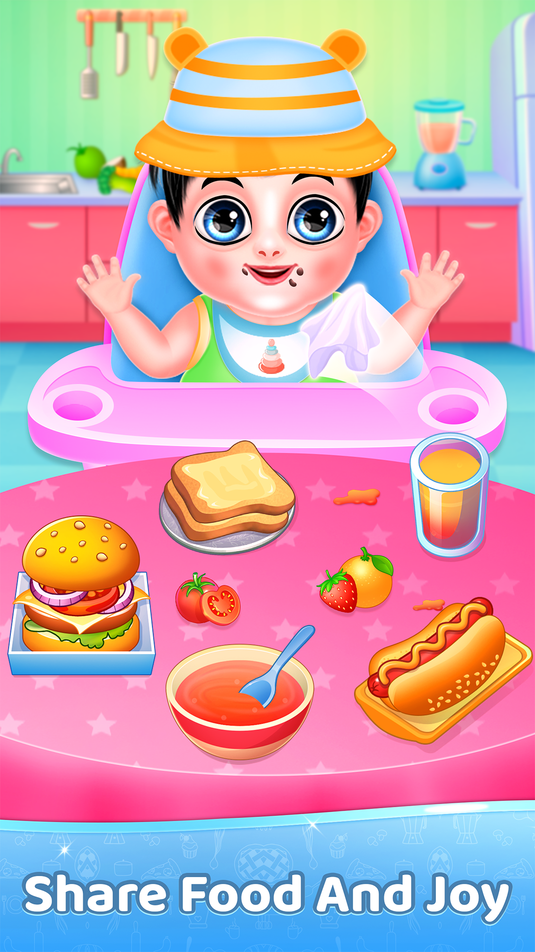 اسکرین شات 5 بازی Kitchen Set: Toy Cooking Games