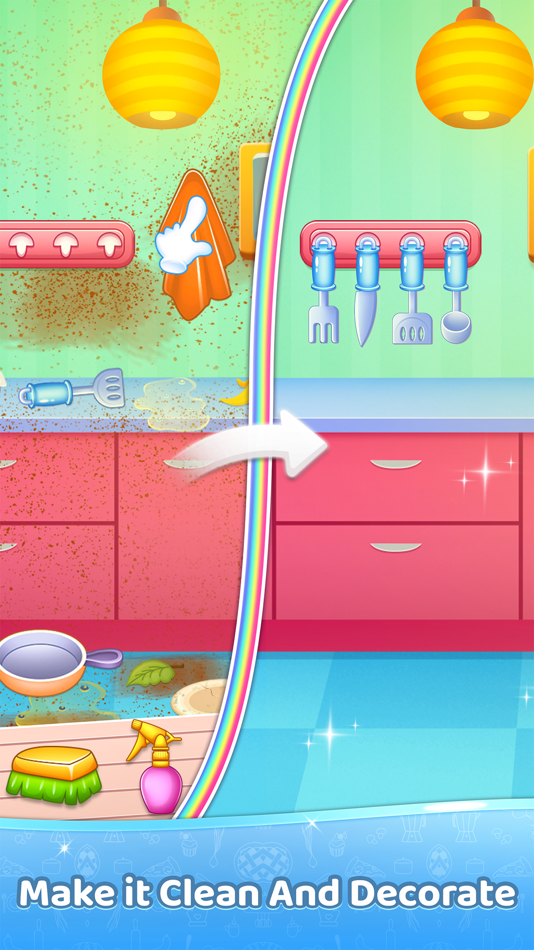 اسکرین شات 6 بازی Kitchen Set: Toy Cooking Games