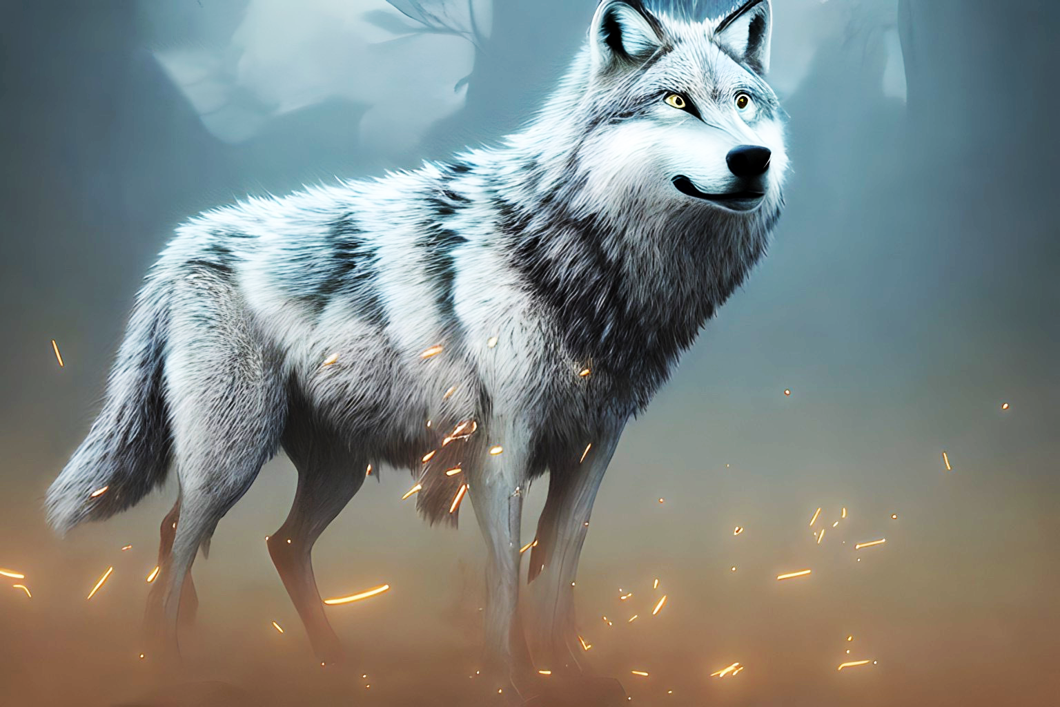 اسکرین شات 1 بازی The Wild Wolf Simulator 2022