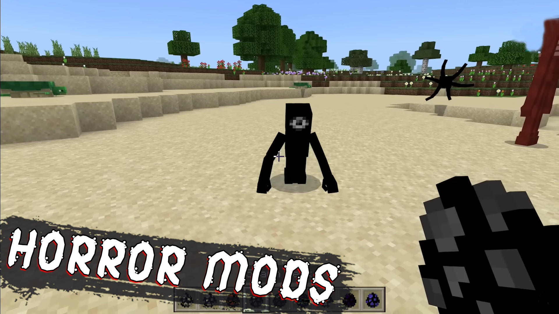 اسکرین شات 2 برنامه Scary Doors mod for Minecraft