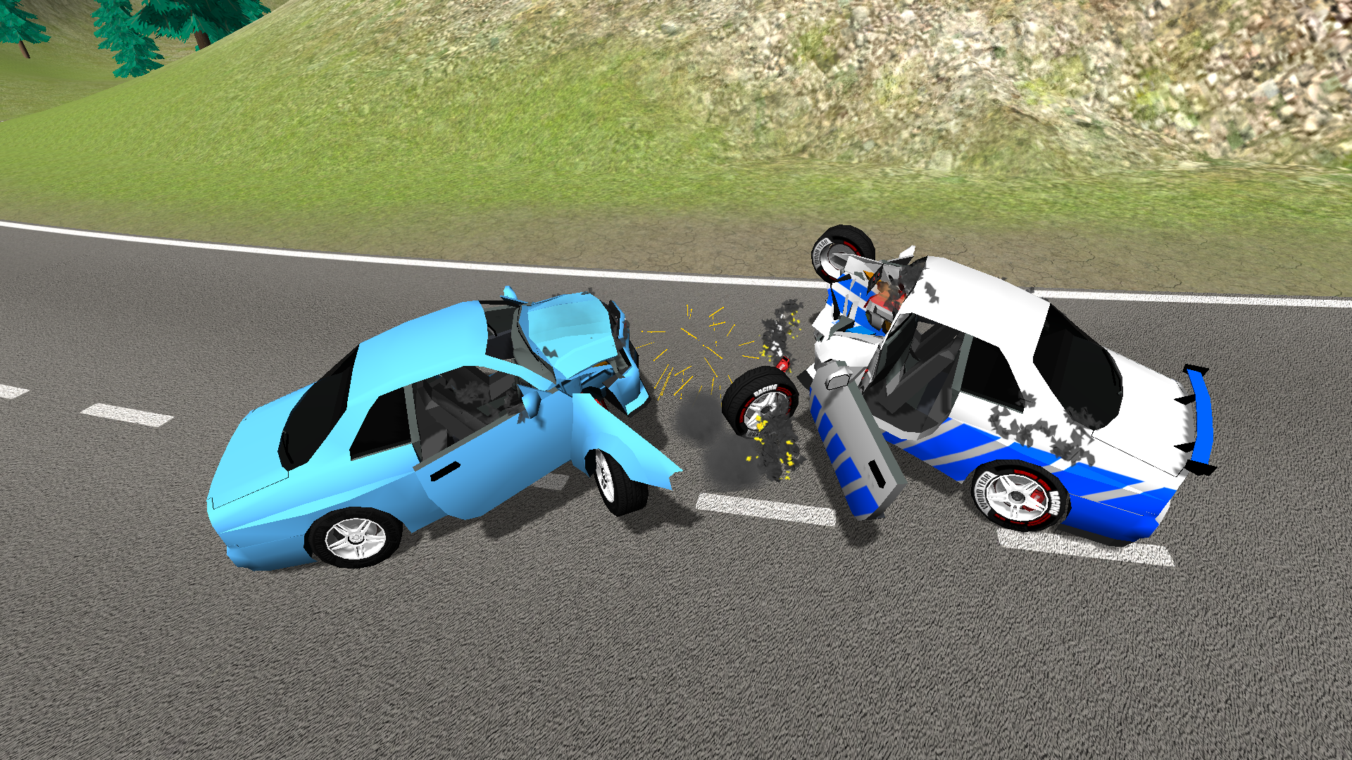 اسکرین شات 2 بازی Car Destruction Simulator 3D
