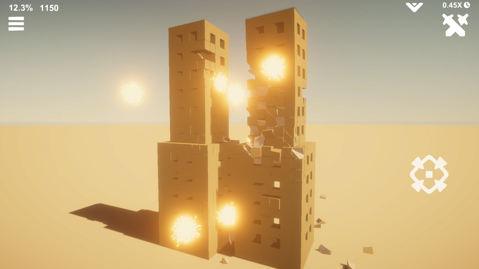 اسکرین شات 1 بازی Desert Destruction Sandbox Sim