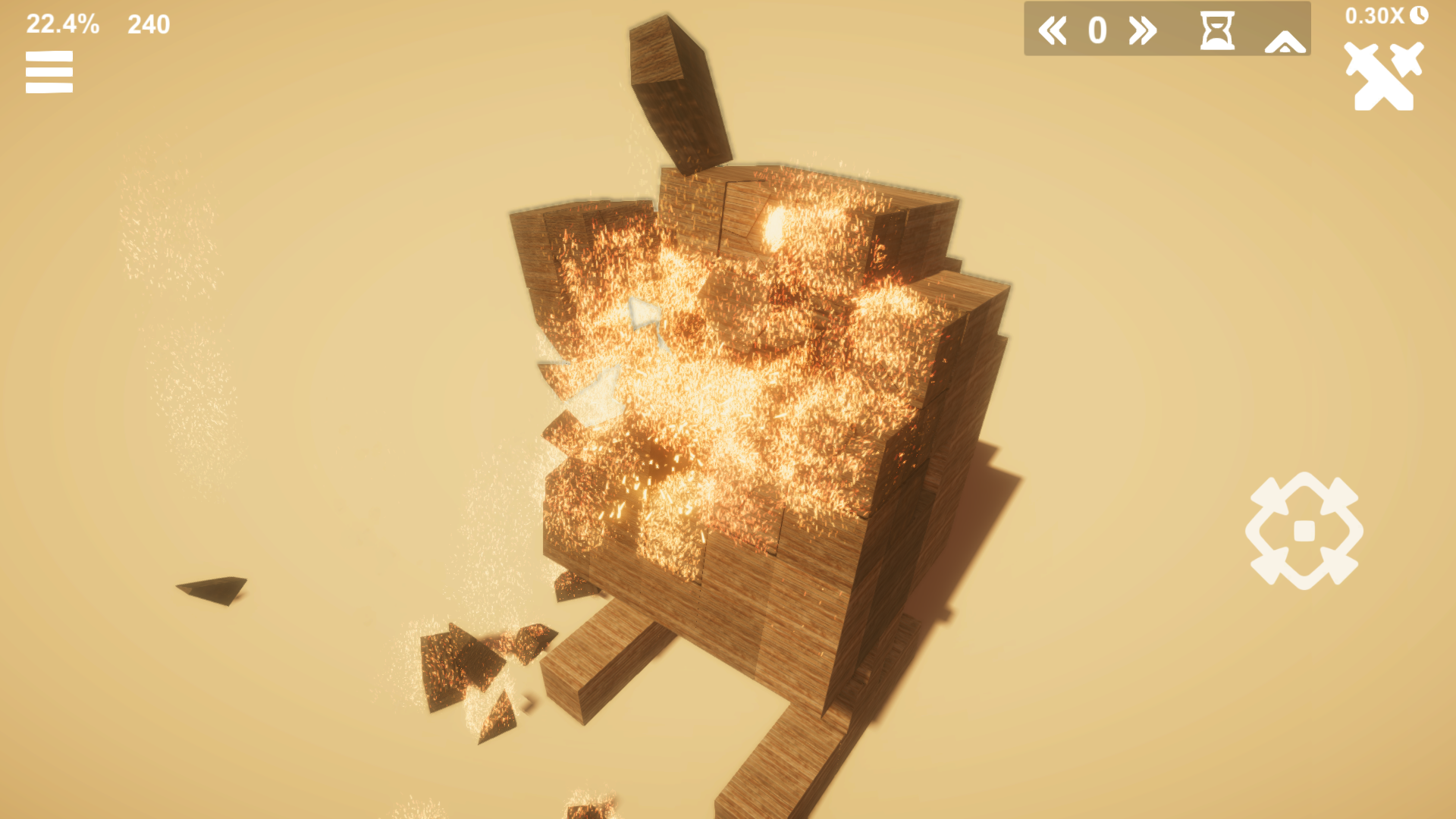 اسکرین شات 3 بازی Desert Destruction Sandbox Sim